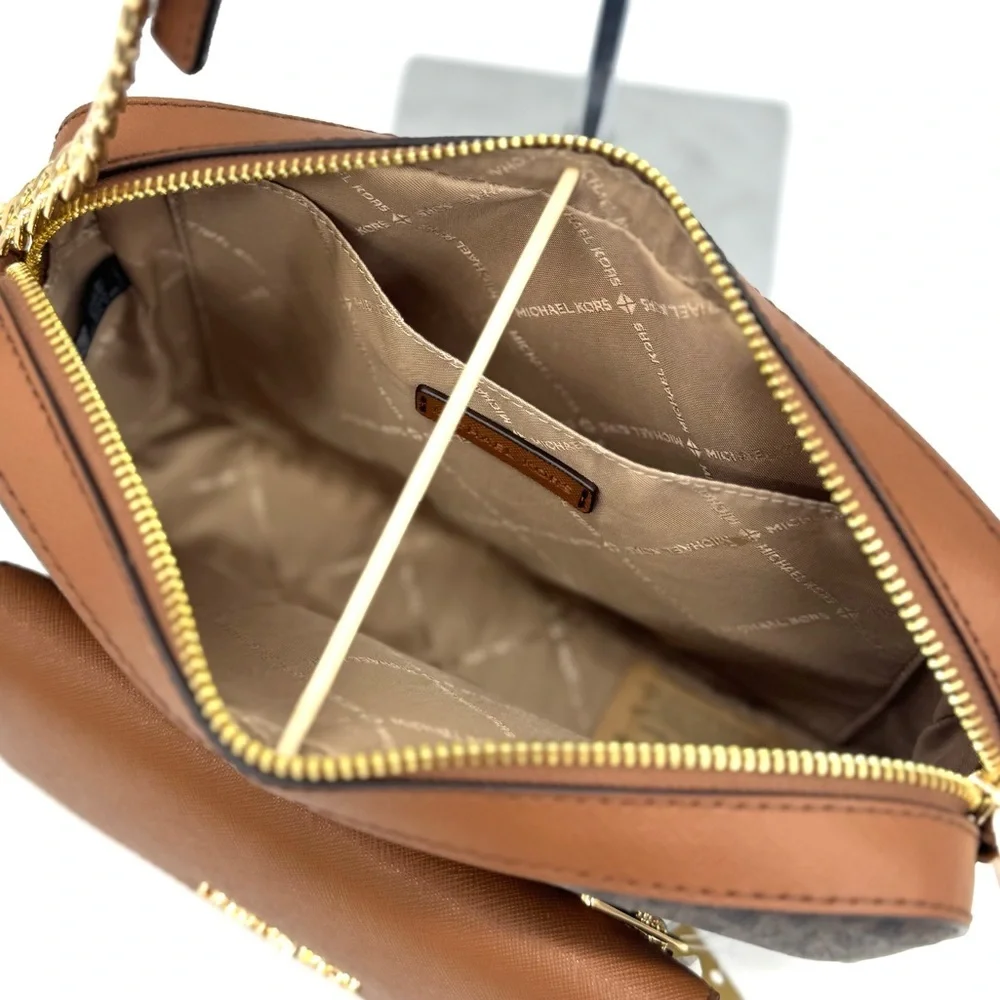 Michael Kors Large EW Crossbody Bag & Trifold Wallet Set